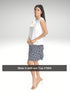 3 Tier PRINTED SKORT with the Ruffle in the center - SH001